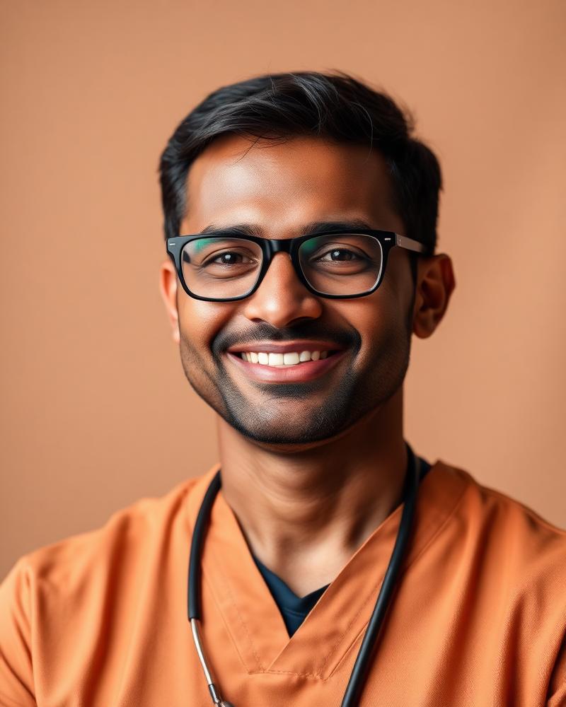 Portrait of Dr. Michael Patel, Restorative Dentist at Oakwell Dental Studio