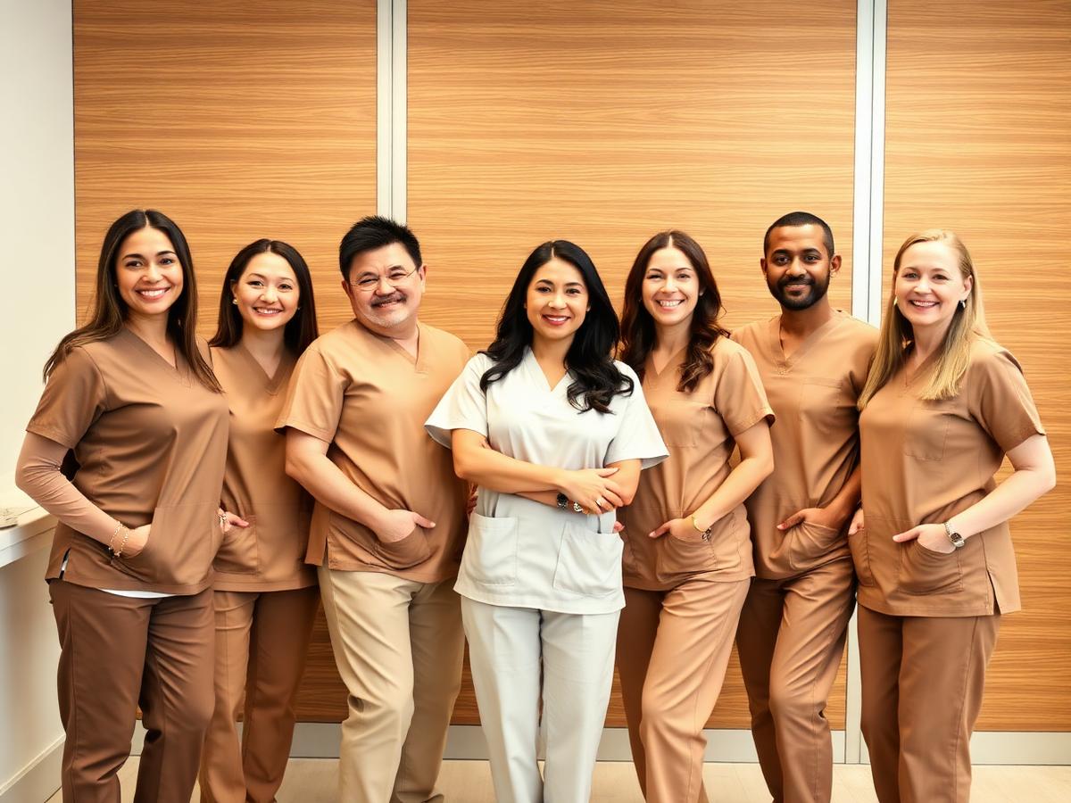 The Oakwell Dental Studio team in the practice